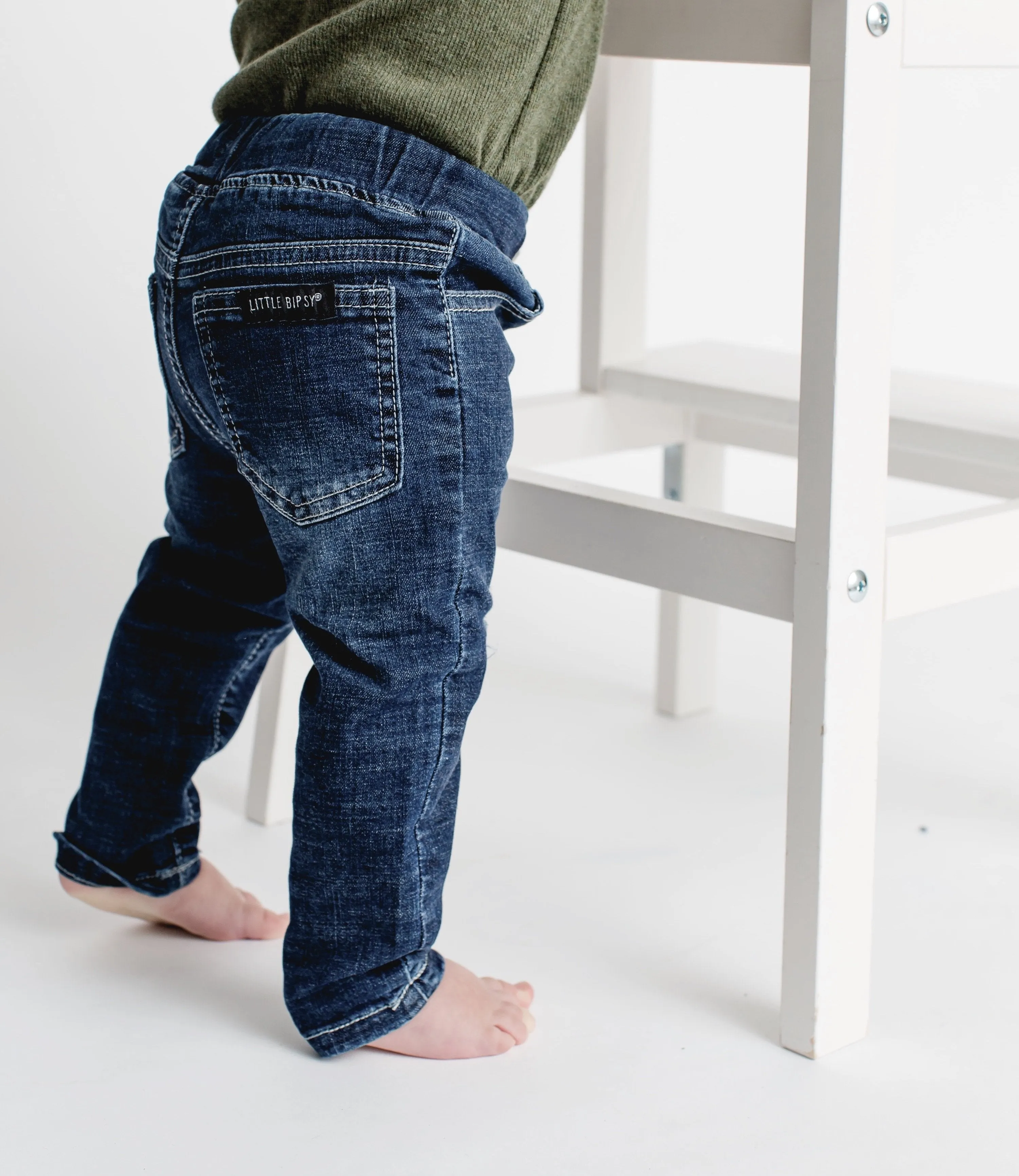Little Bipsy Distressed Denim