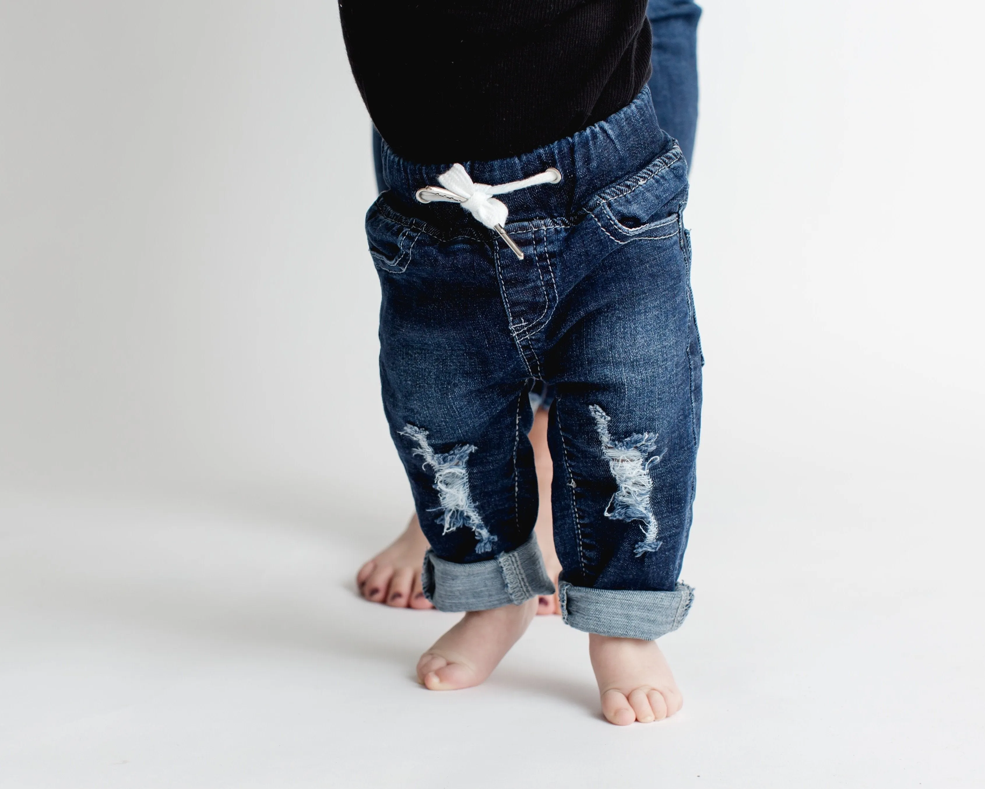 Little Bipsy Distressed Denim