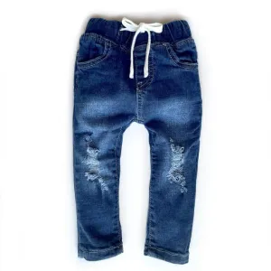 Little Bipsy Distressed Denim