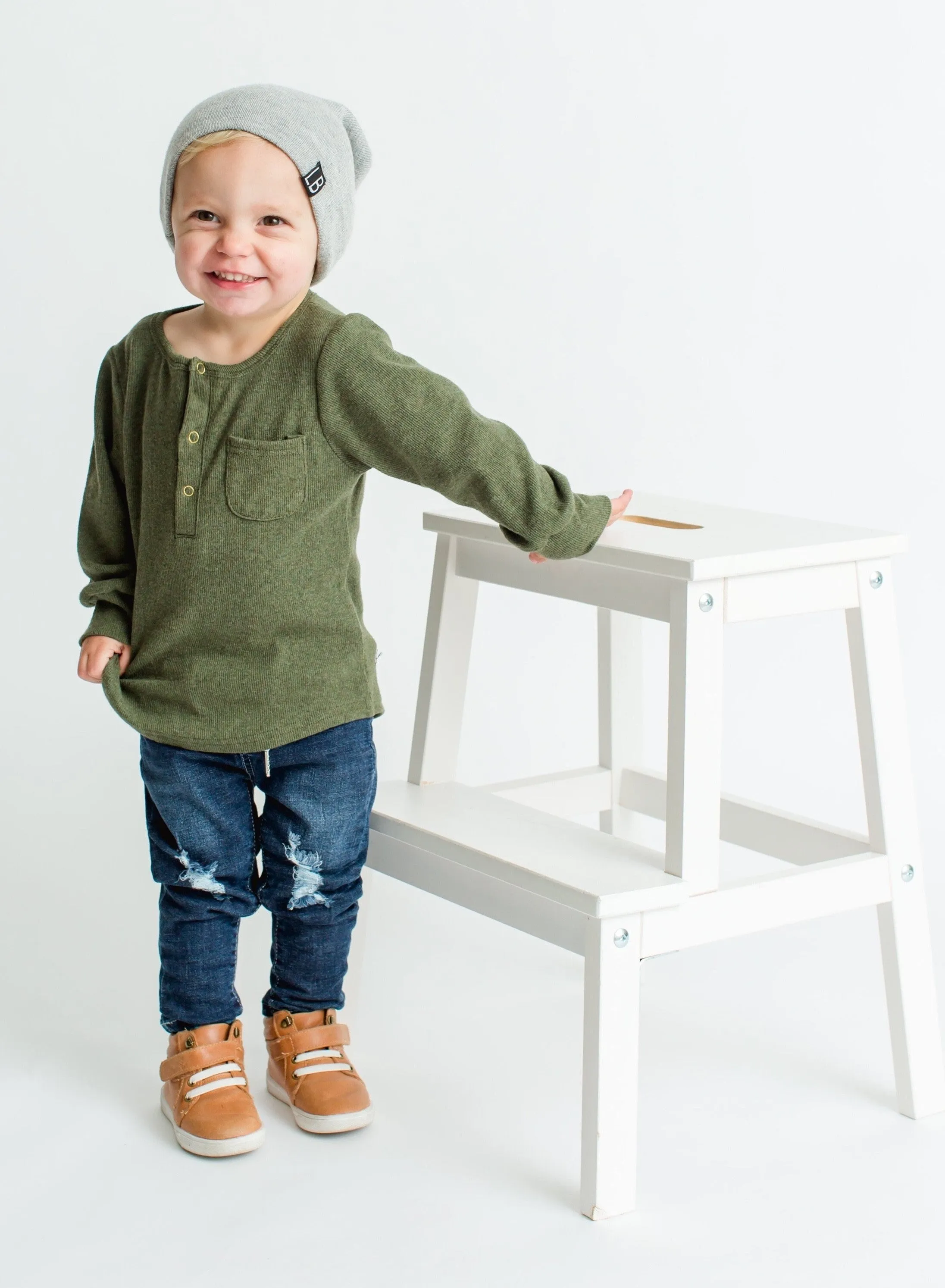 Little Bipsy Distressed Denim