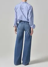 Loli Mid Rise Baggy in Palazzo