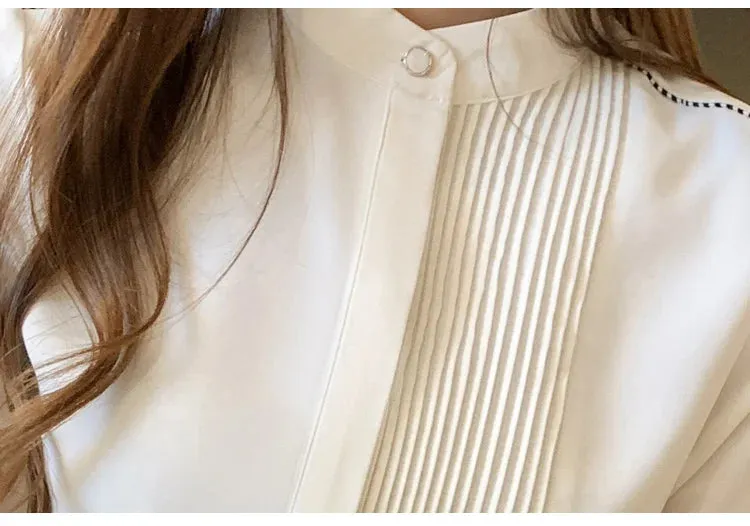 Long Sleeve Office Blouse