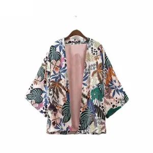 Loose Floral Kimono