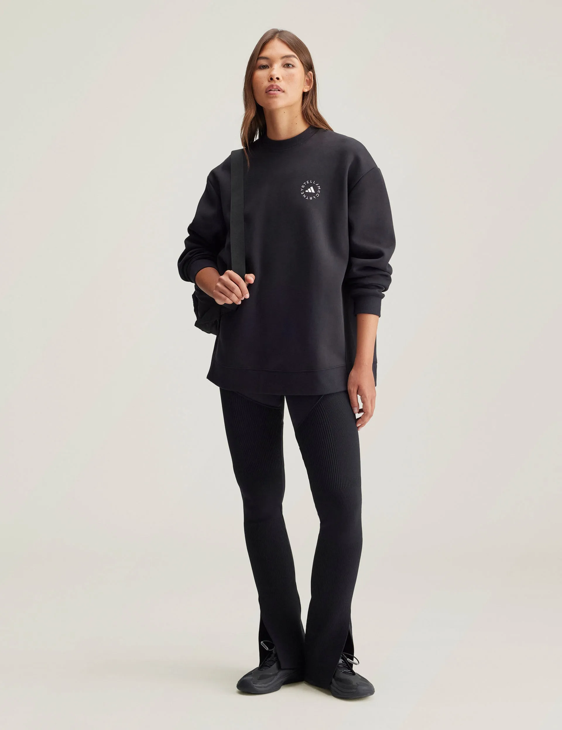 Loose Sweatshirt - Black