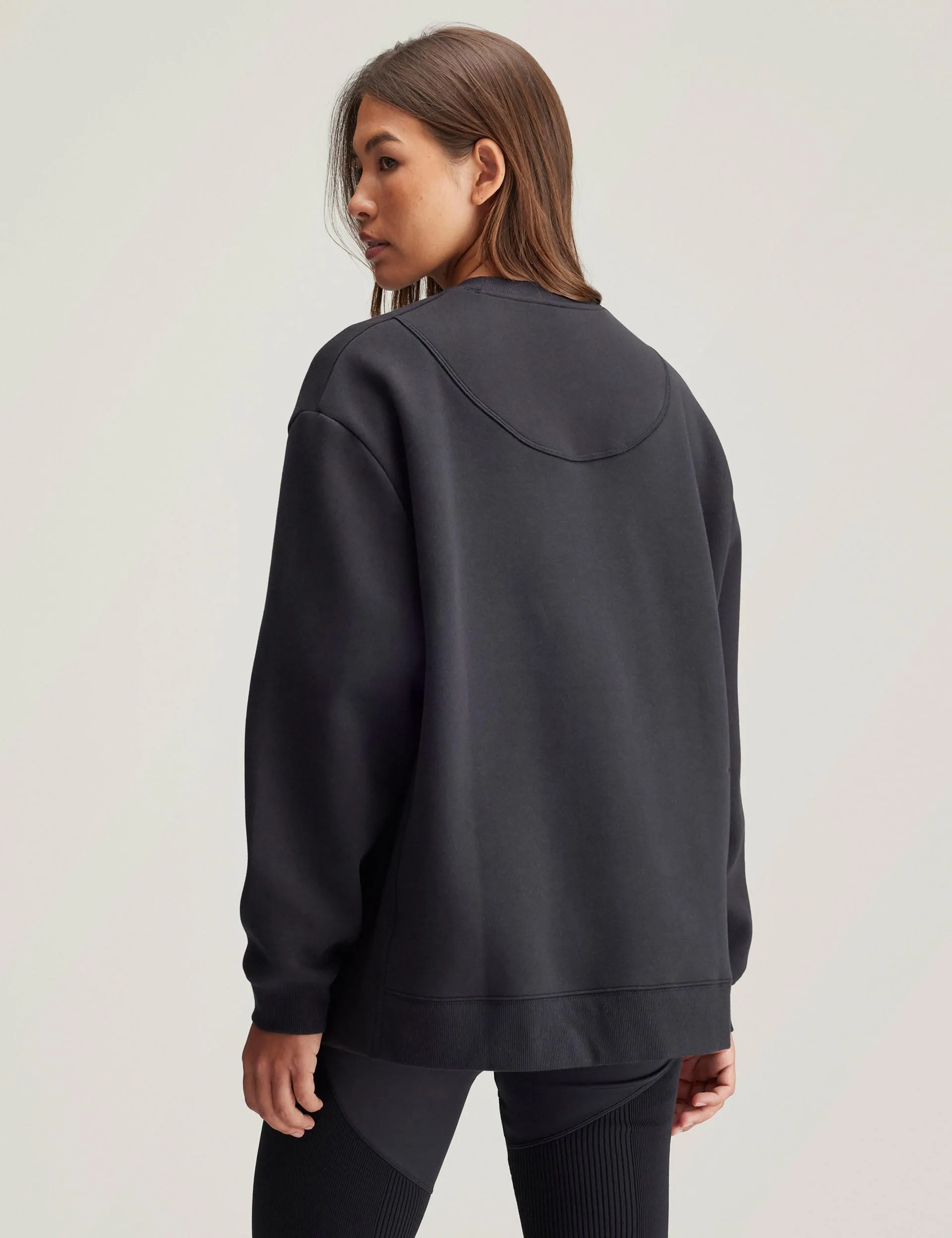 Loose Sweatshirt - Black