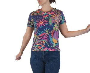 Lordie Dordie colourful print tee shirt size S