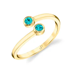Love Elixir - 18K Yellow Gold Natural Paraiba Tourmaline Ring