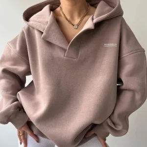 Lucyn | Women Oversized Casual Hoodie | Warm