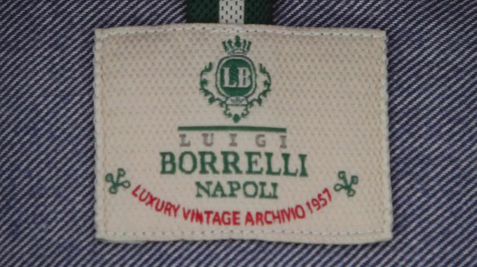 Luigi Borrelli Blue Shirt - Slim