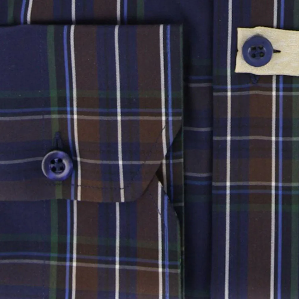 Luigi Borrelli Navy Blue Shirt - Extra Slim