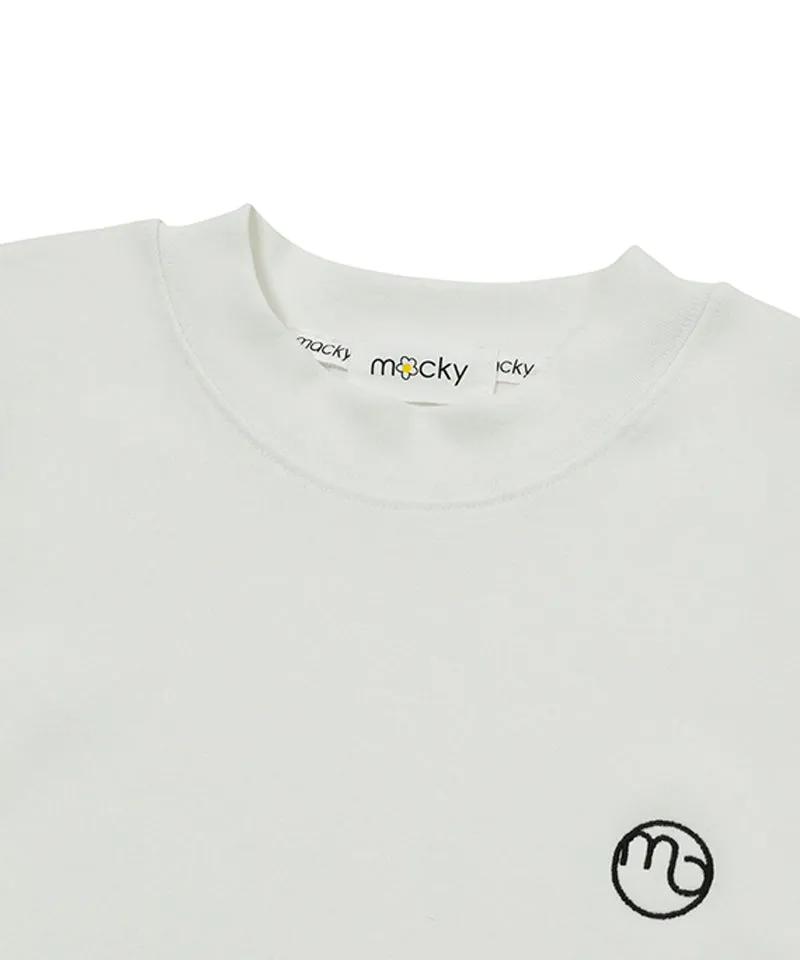 MACKY Golf: Charming Puff T-Shirt - White