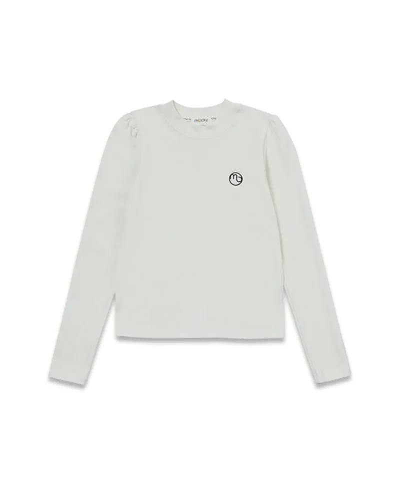 MACKY Golf: Charming Puff T-Shirt - White