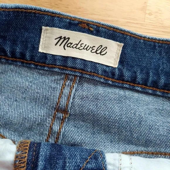 Madewell The Mom Jean Super High Rise Tapered Leg Ankle Jeans Size 27