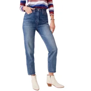 Madewell The Mom Jean Super High Rise Tapered Leg Ankle Jeans Size 27