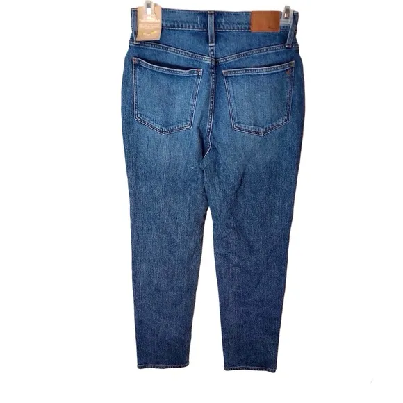 Madewell The Mom Jean Super High Rise Tapered Leg Ankle Jeans Size 27