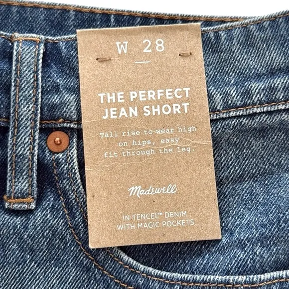 Madewell The Perfect Jean Short