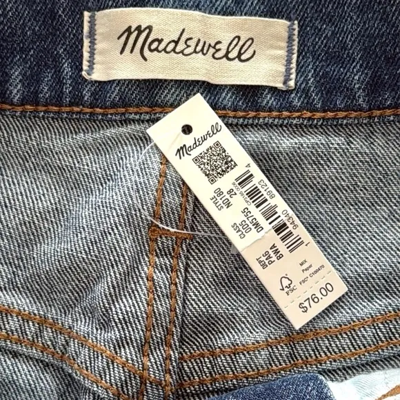 Madewell The Perfect Jean Short