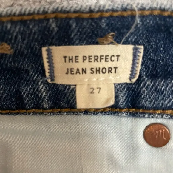 Madewell The Perfect Jean Short