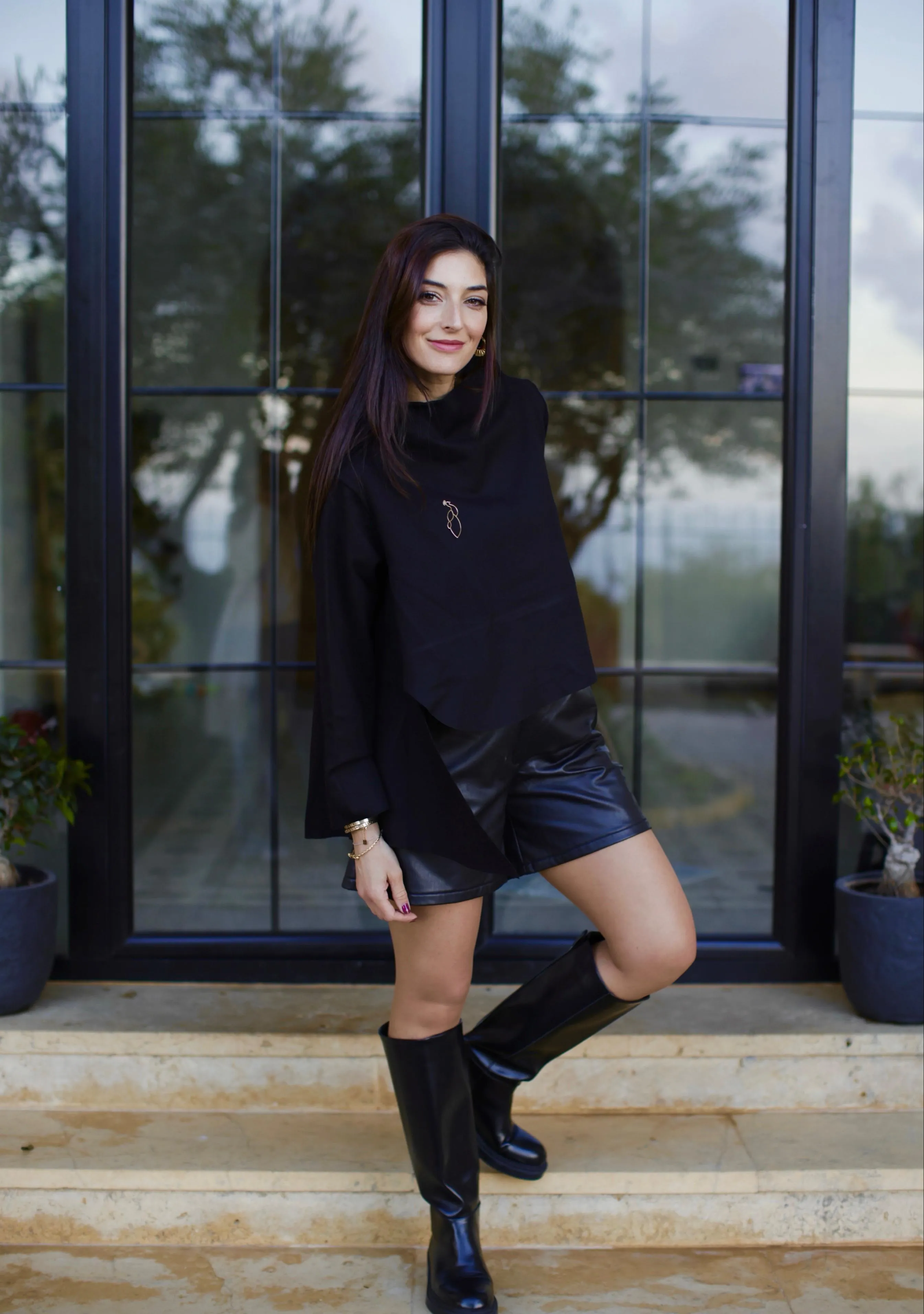 Manal Top - Black