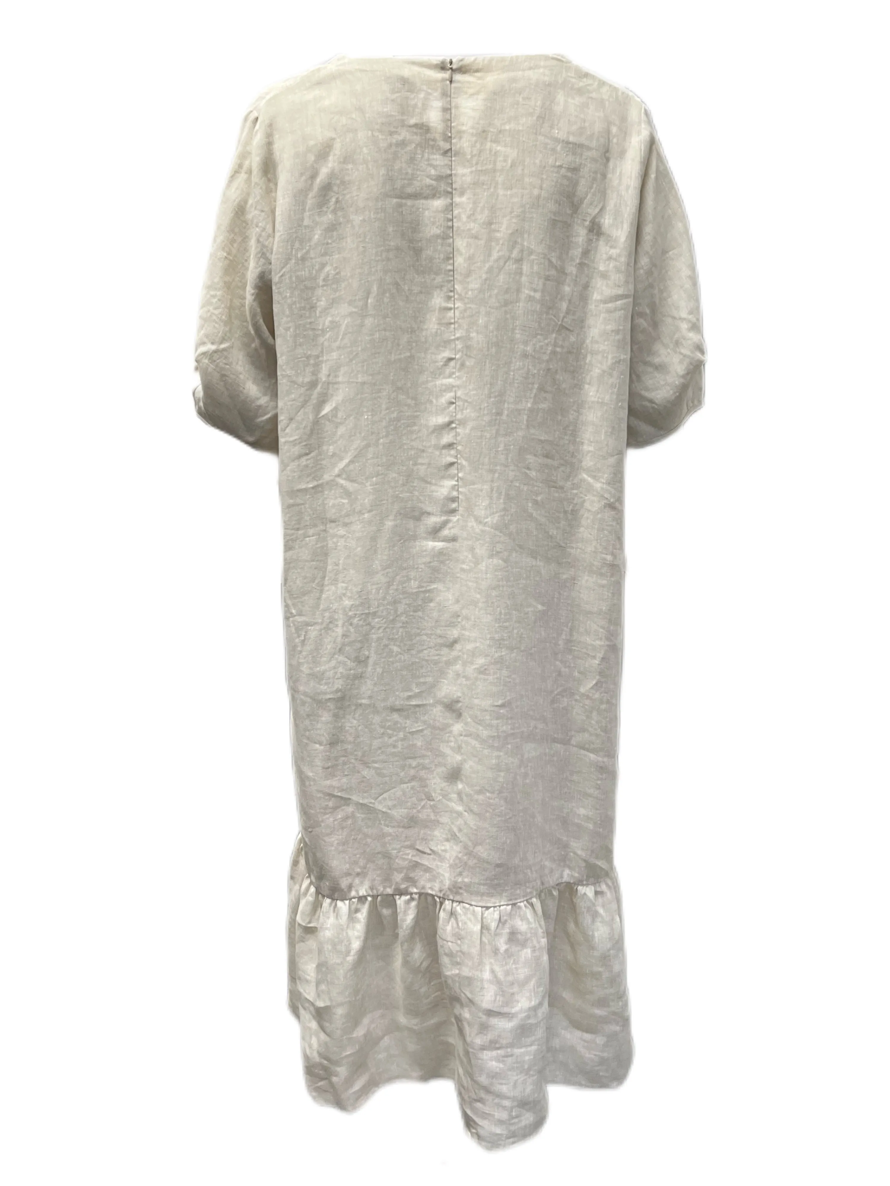 Marina Rinaldi Women's Beige Desto Len Maxi Dress Size 22W/31 NWT