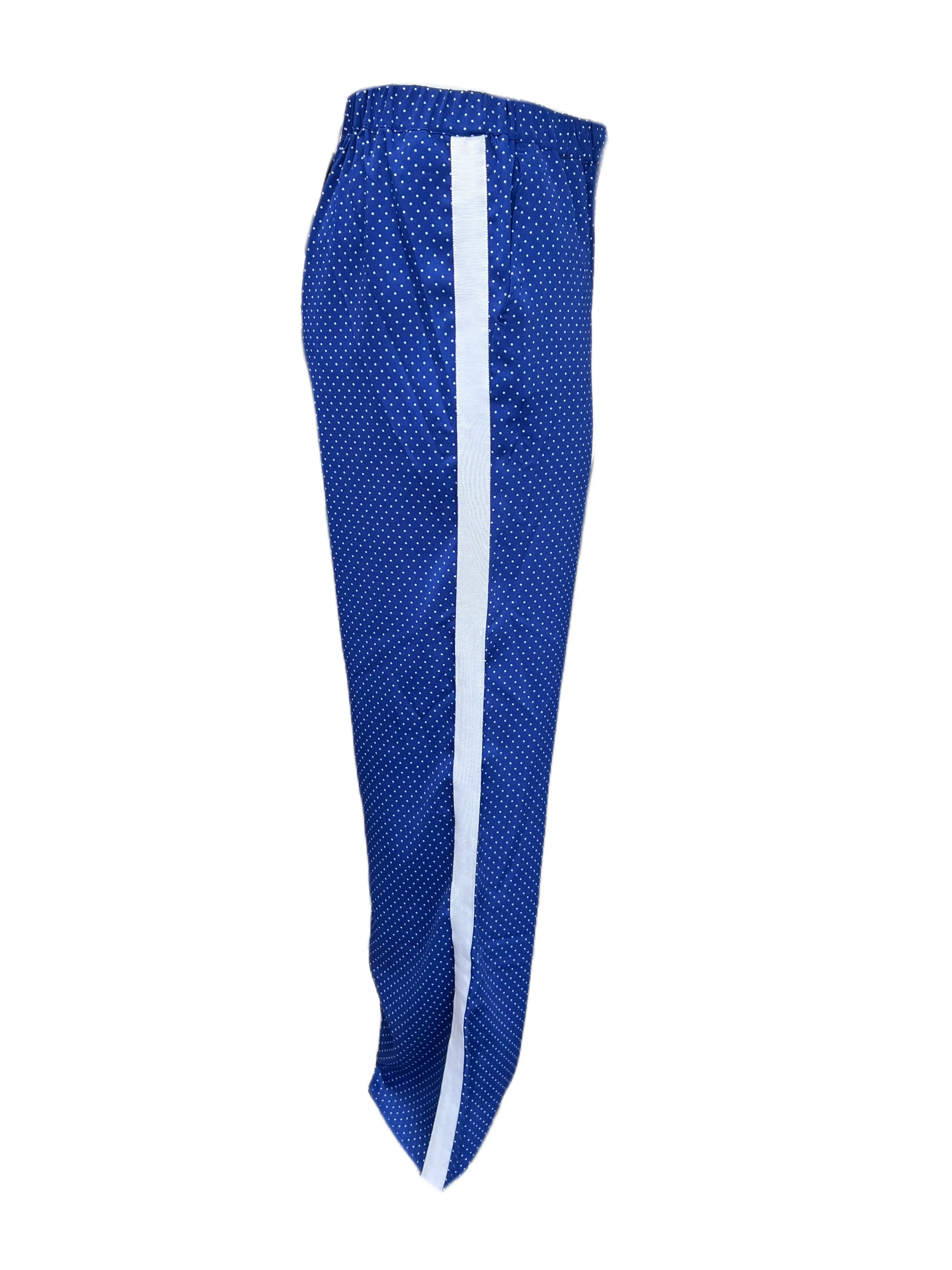 Marina Rinaldi Women's Blue Ranch Straight Pants NWT