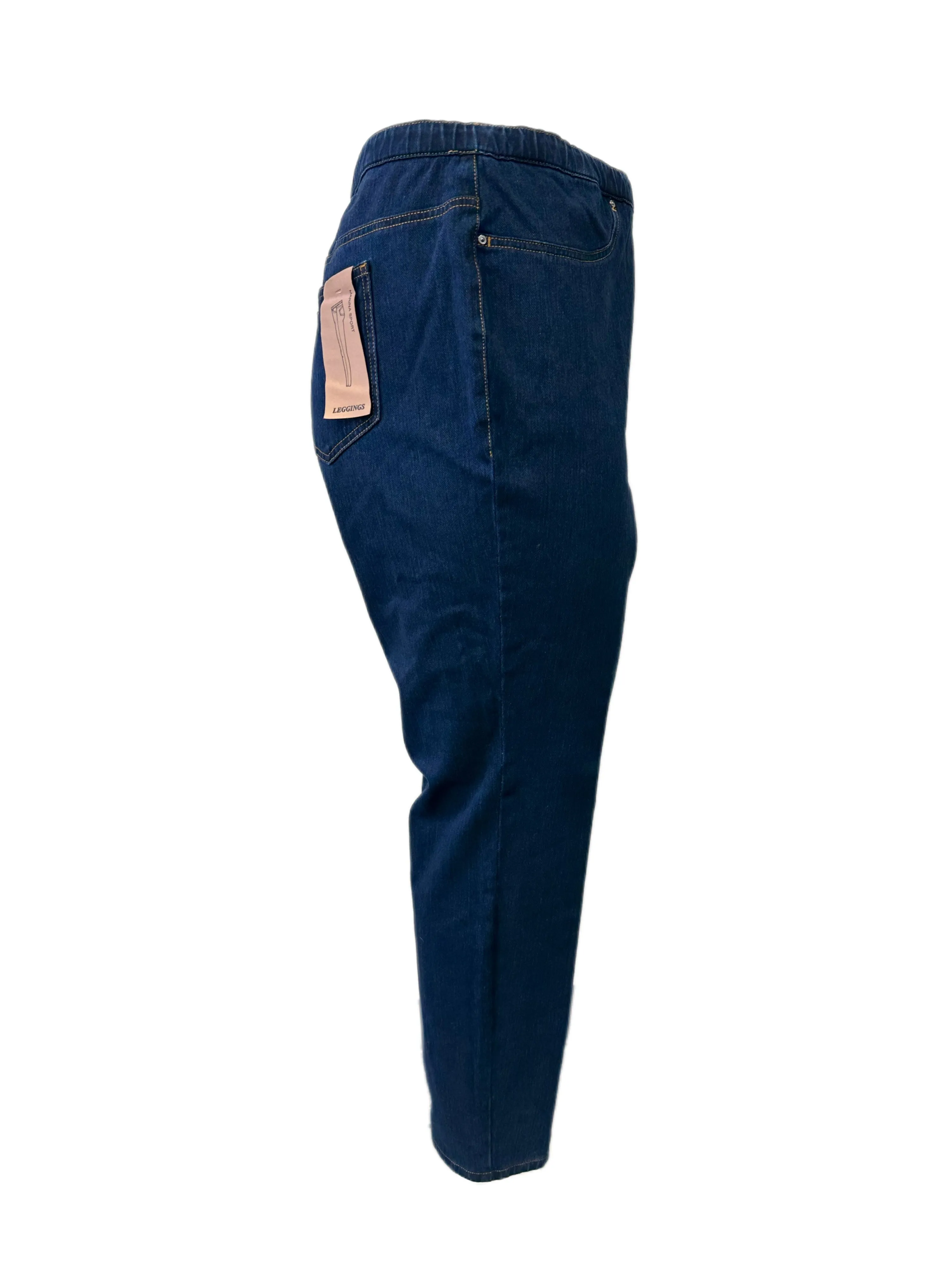 Marina Rinaldi Women's Navy Idillico Jeggings Size 22W/31 NWT