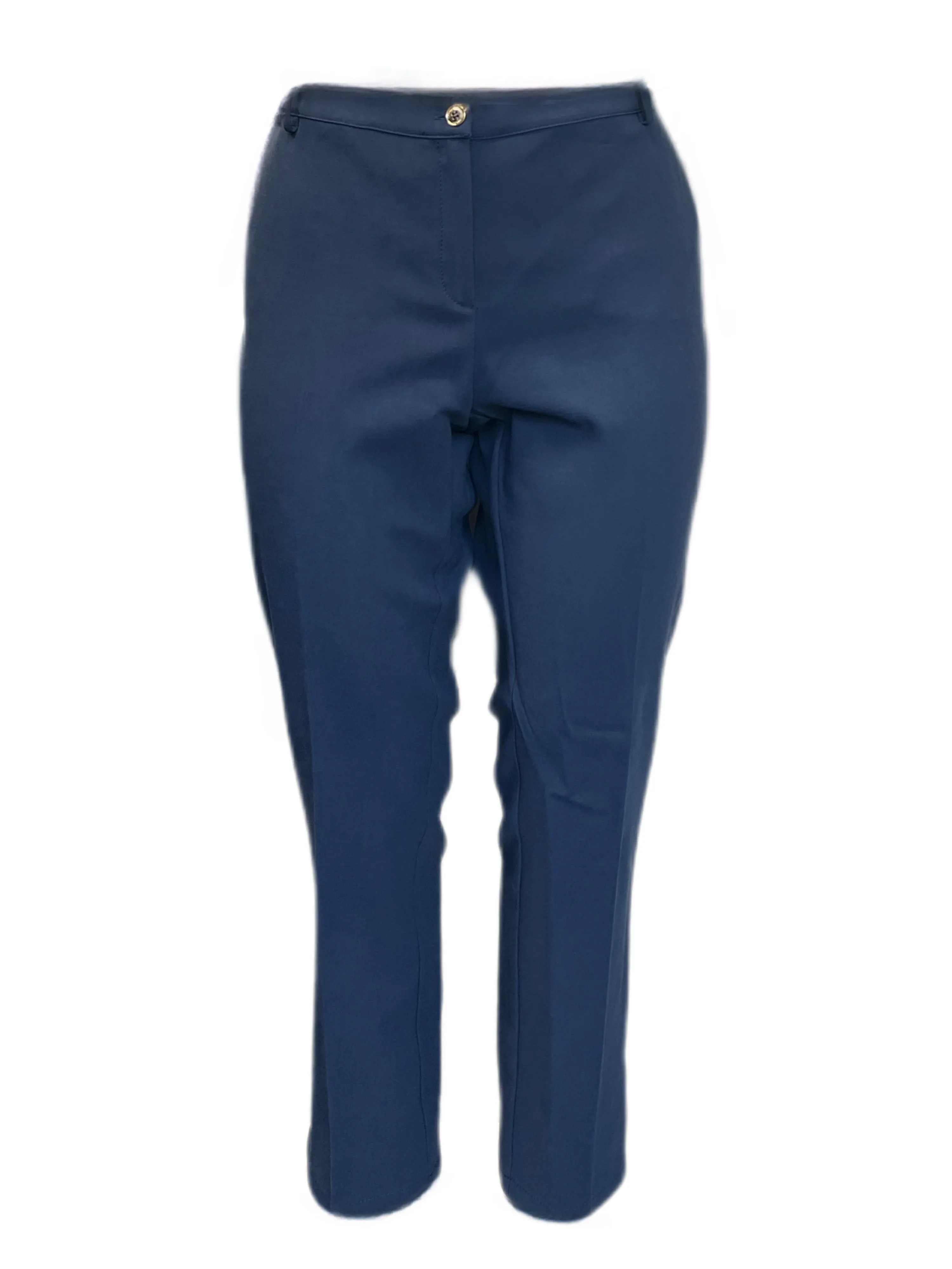 MARINA RINALDI Women's Raro Low Waist Slim Fit Pants $395 NWT