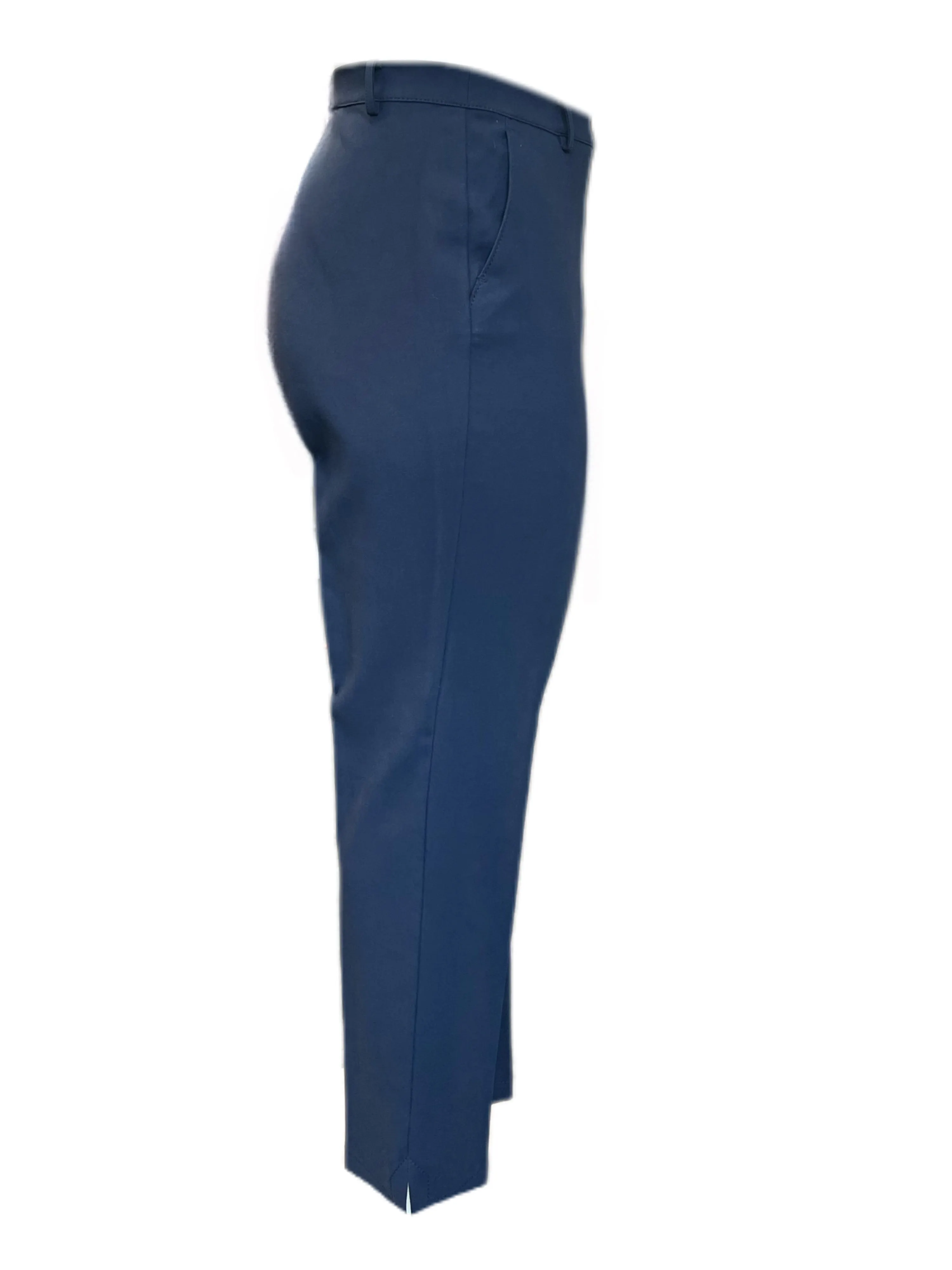 MARINA RINALDI Women's Raro Low Waist Slim Fit Pants $395 NWT