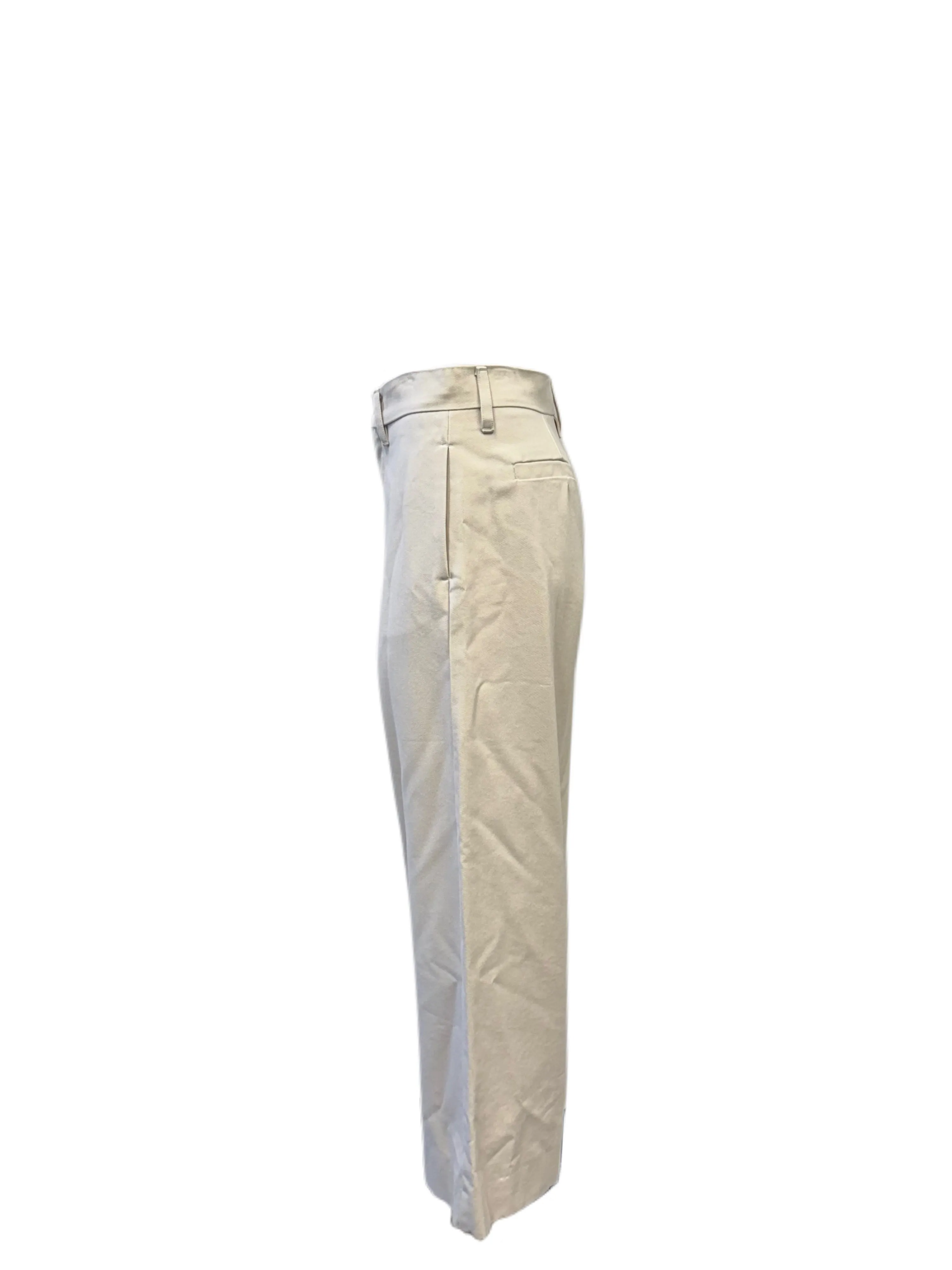 Max Mara Women's Beige Tigre High Rise Pants NWT