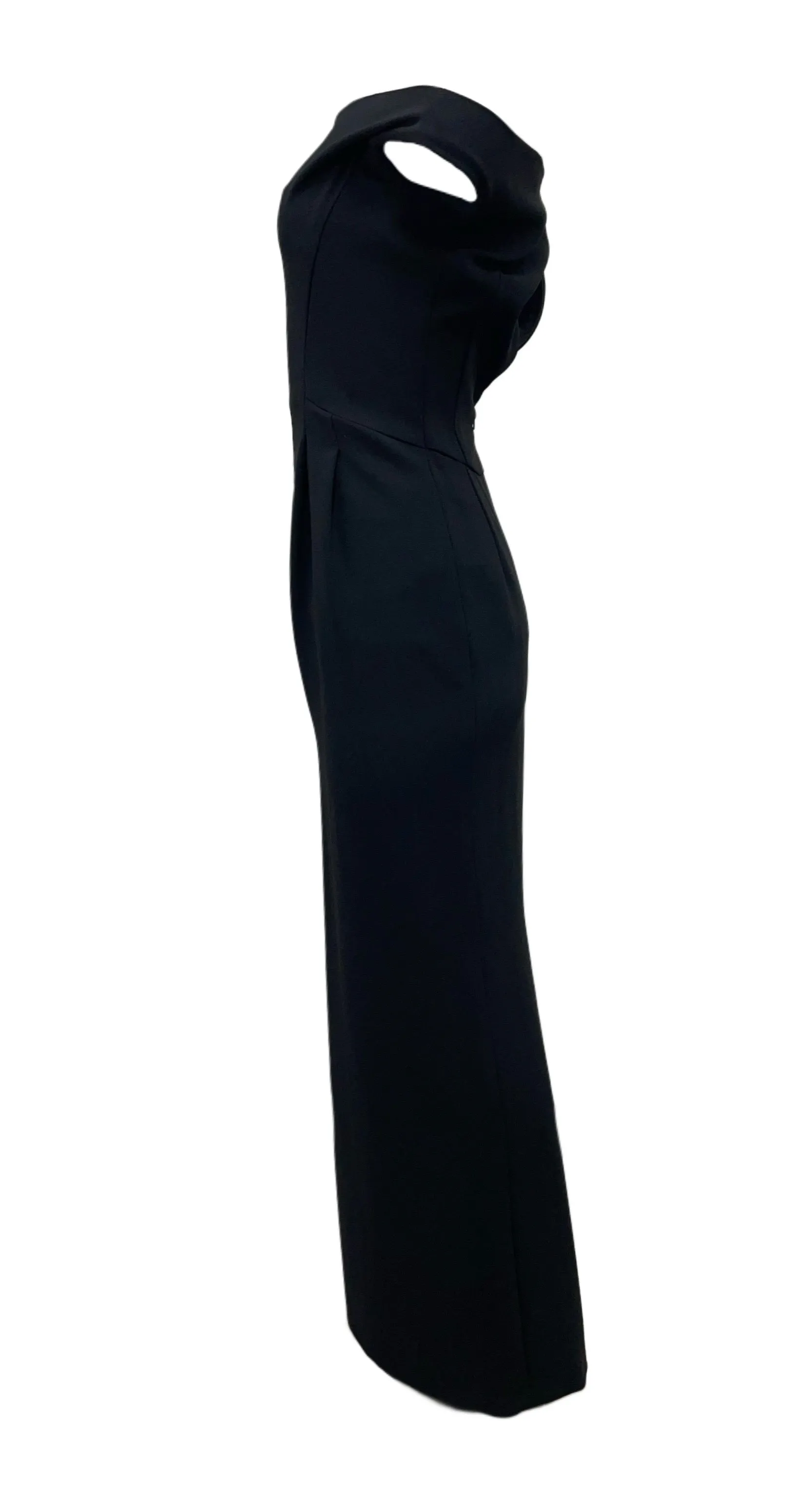 Max Mara Women's Black Cele Evening Gowns Maxi Dress NWT