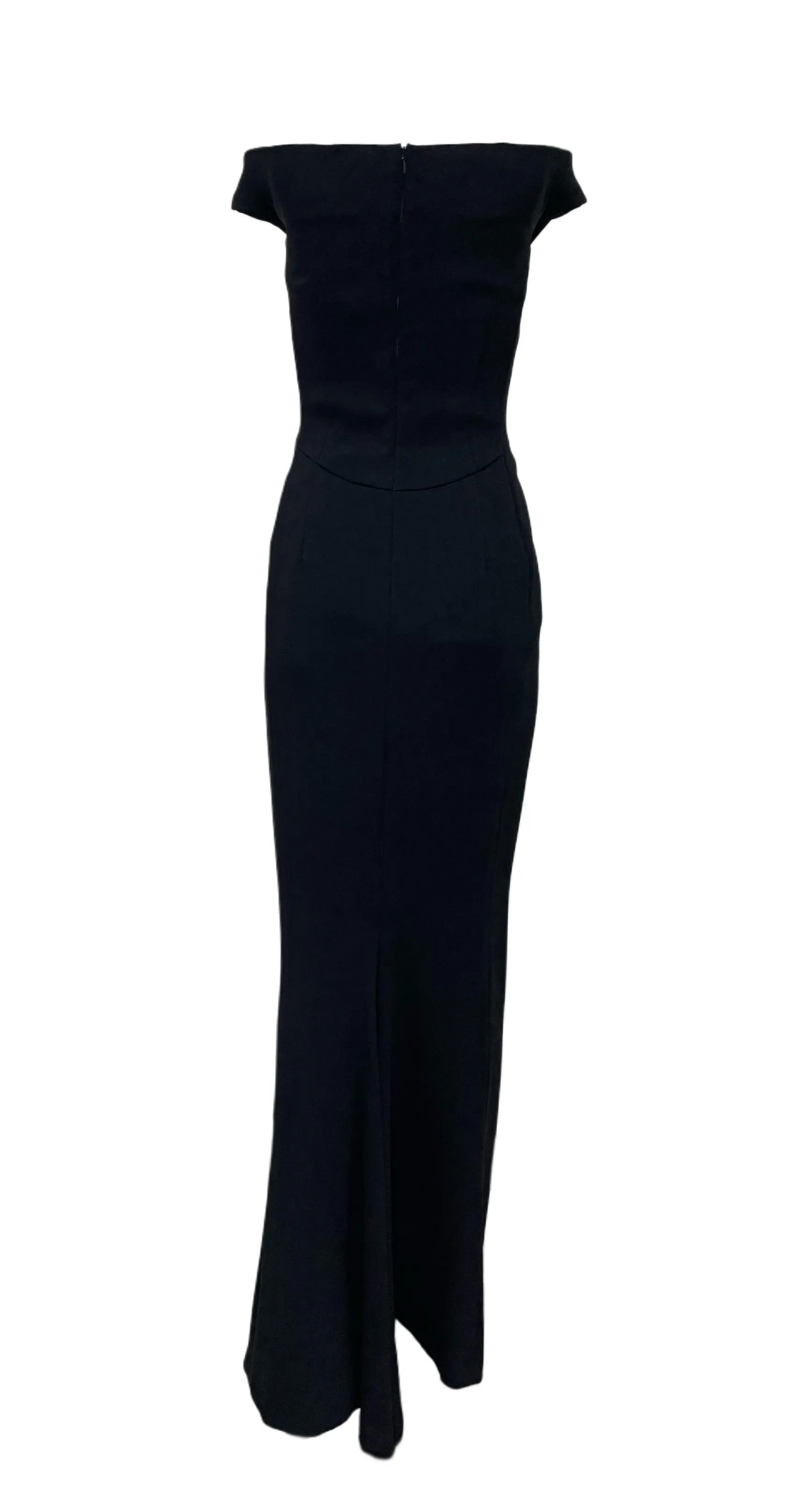 Max Mara Women's Black Cele Evening Gowns Maxi Dress NWT