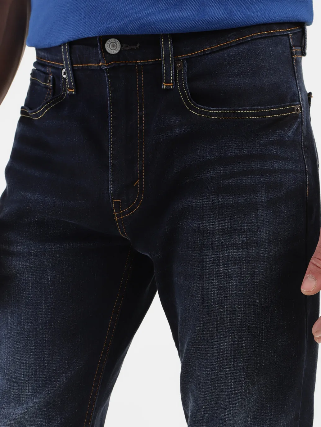 Men's 527 Blue Bootcut Fit Mid Rise Jeans