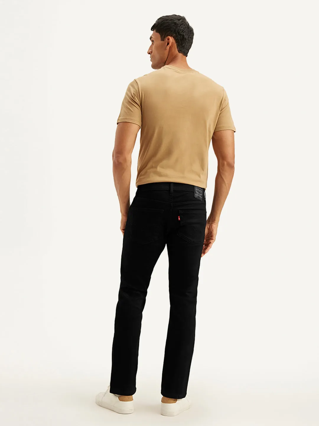 Men's 65504 Skinny Fit Black Jeans