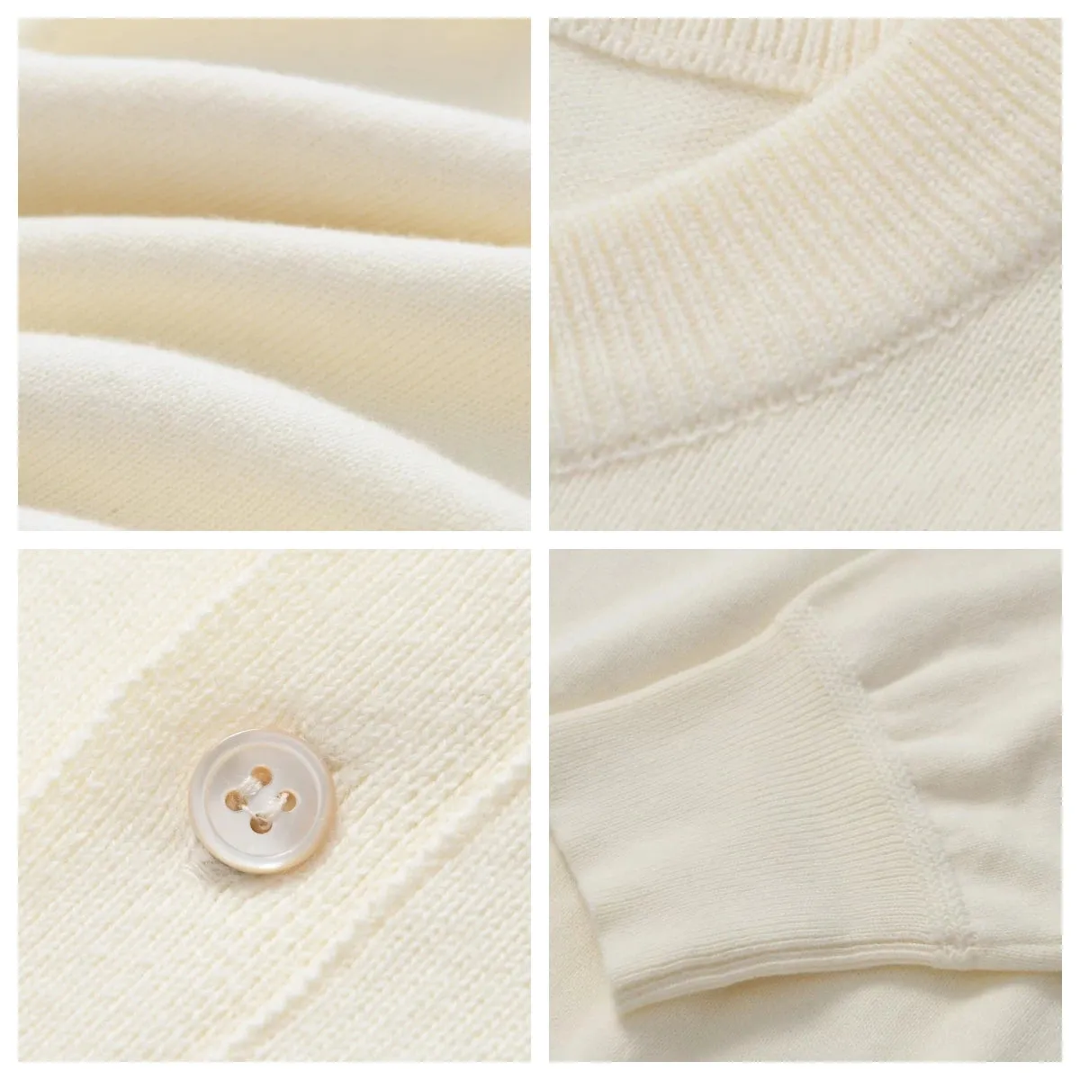Men's Knitted Long Sleeves Henley Shirt