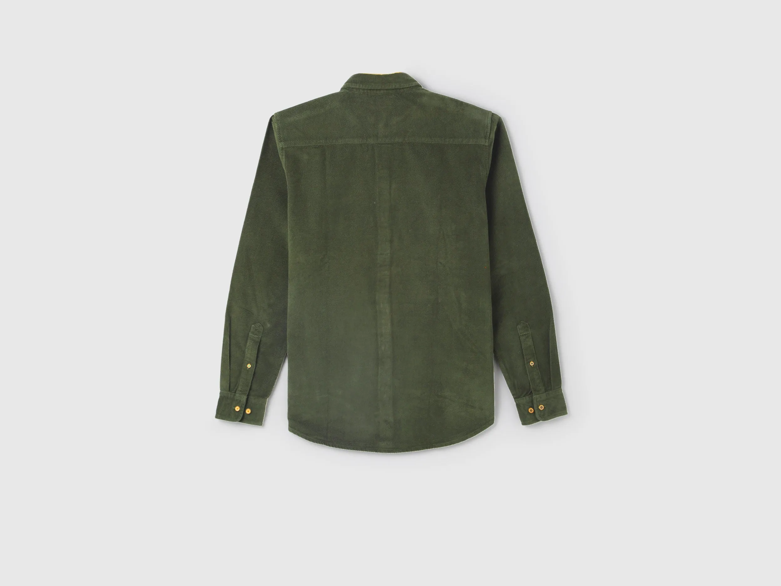 Men's Regular Fit Spread Collar Textured Shirts
