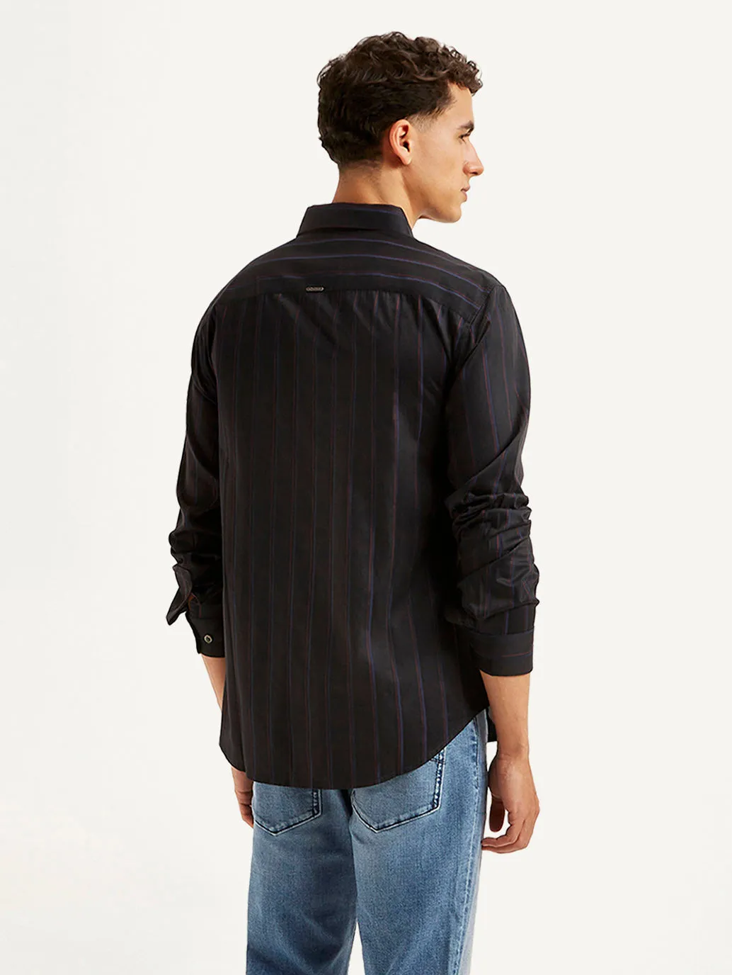 Men's Striped Slim Fit Shirt