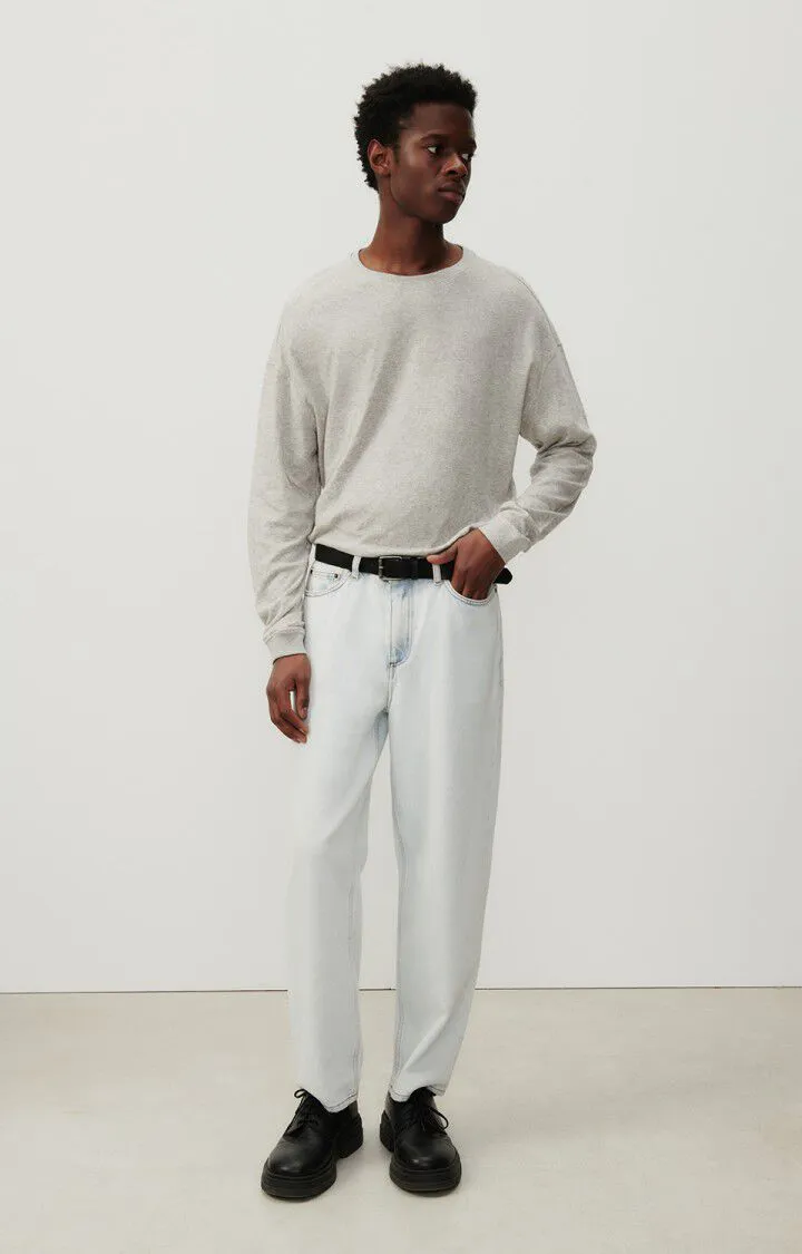 MEN'S T-SHIRT RUZY - GRIS CLAIR CHINE