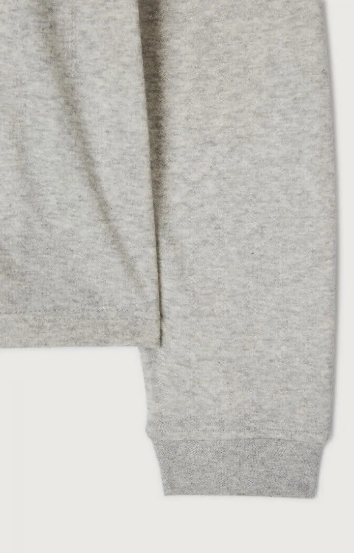 MEN'S T-SHIRT RUZY - GRIS CLAIR CHINE