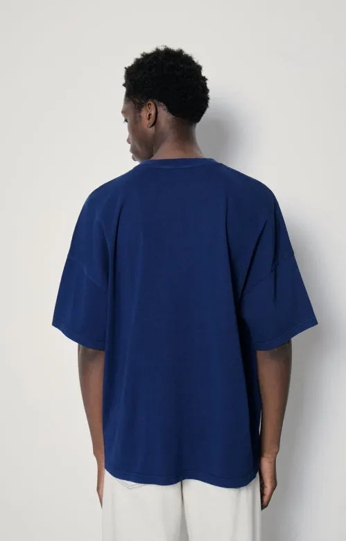 MEN'S T-SHIRT SS FIZVALLEY - OUTREMER VINTAGE