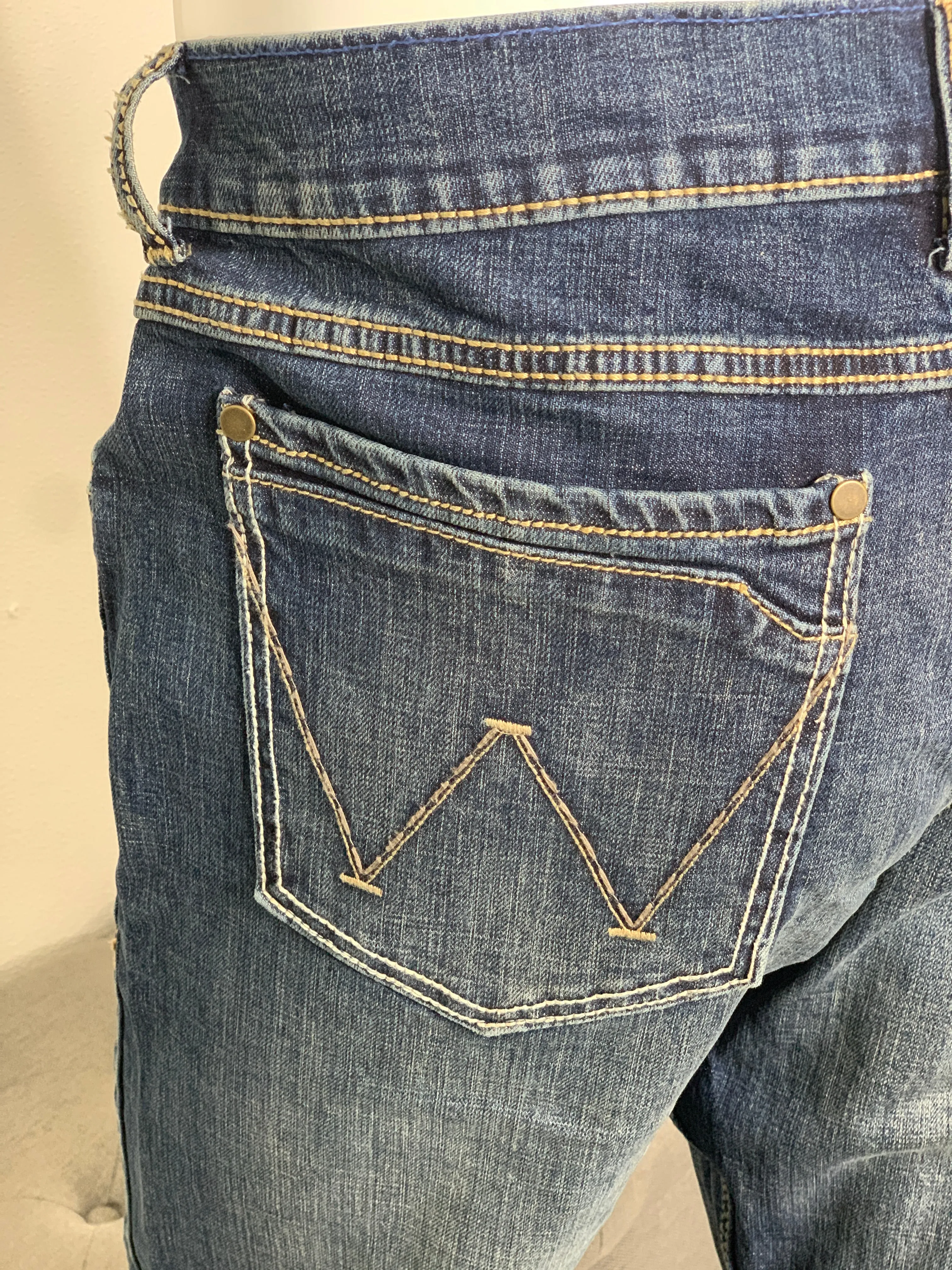 Men's Wrangler Dark Denim Jeans
