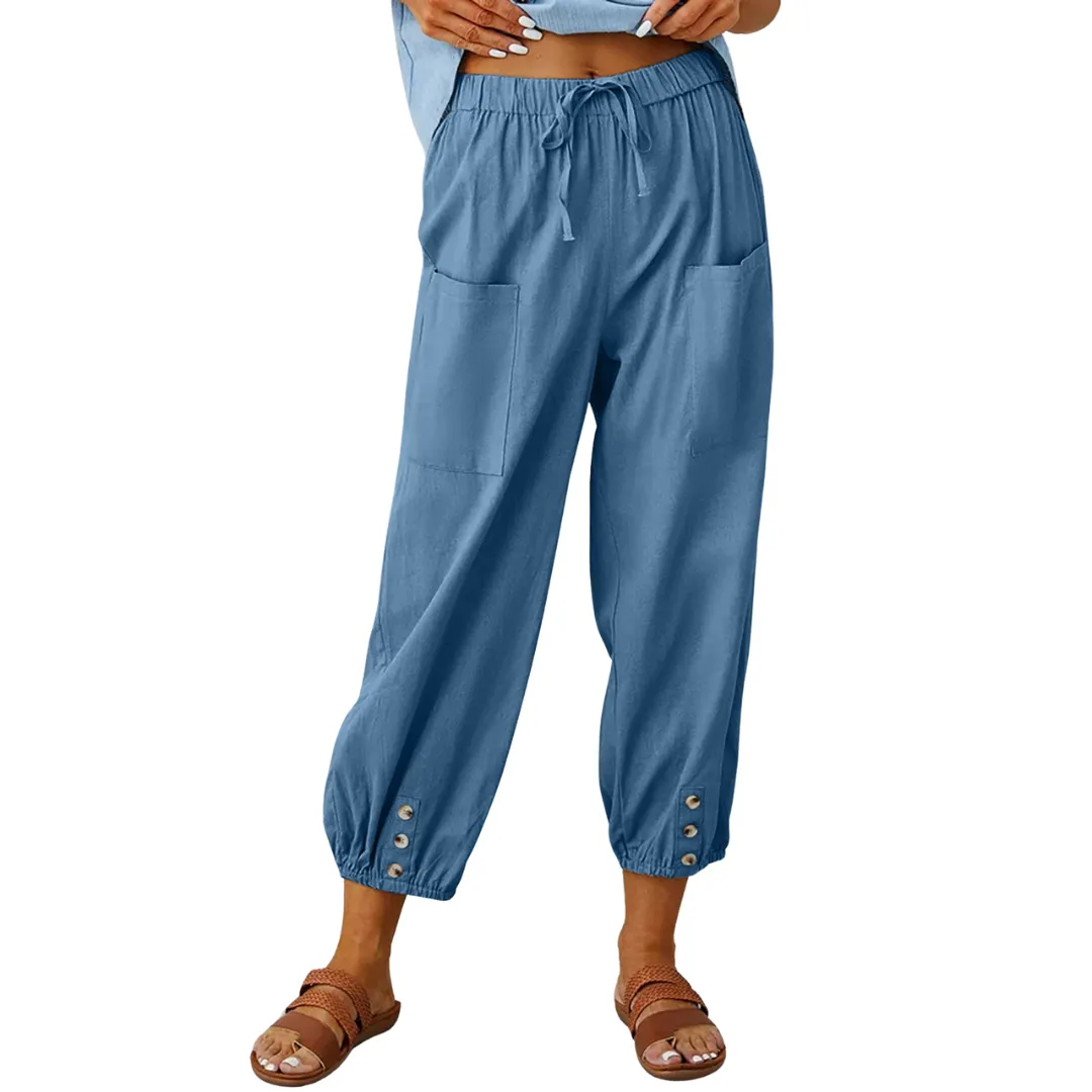 Milagros® | Chic Loose Linen Pants For Summer