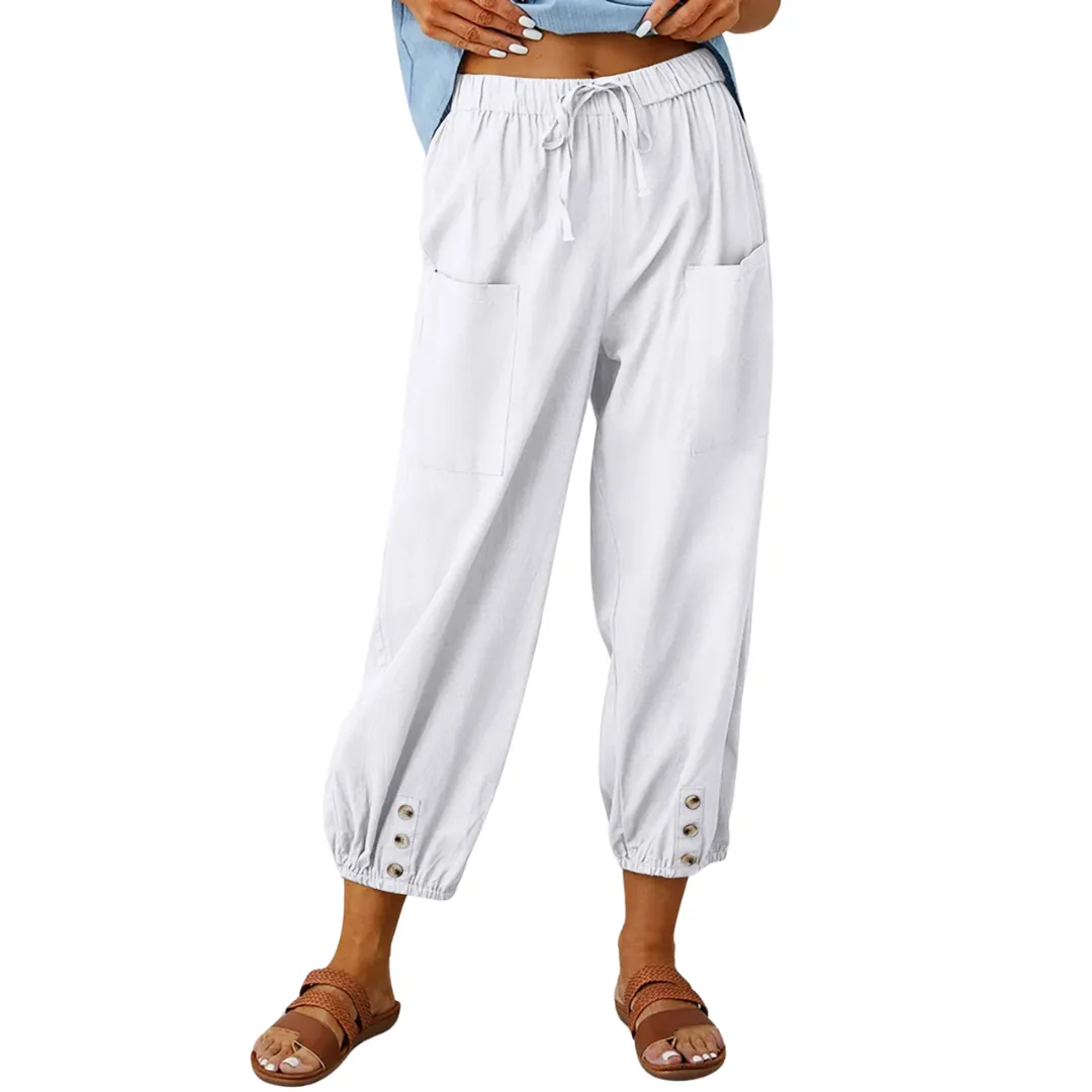 Milagros® | Chic Loose Linen Pants For Summer