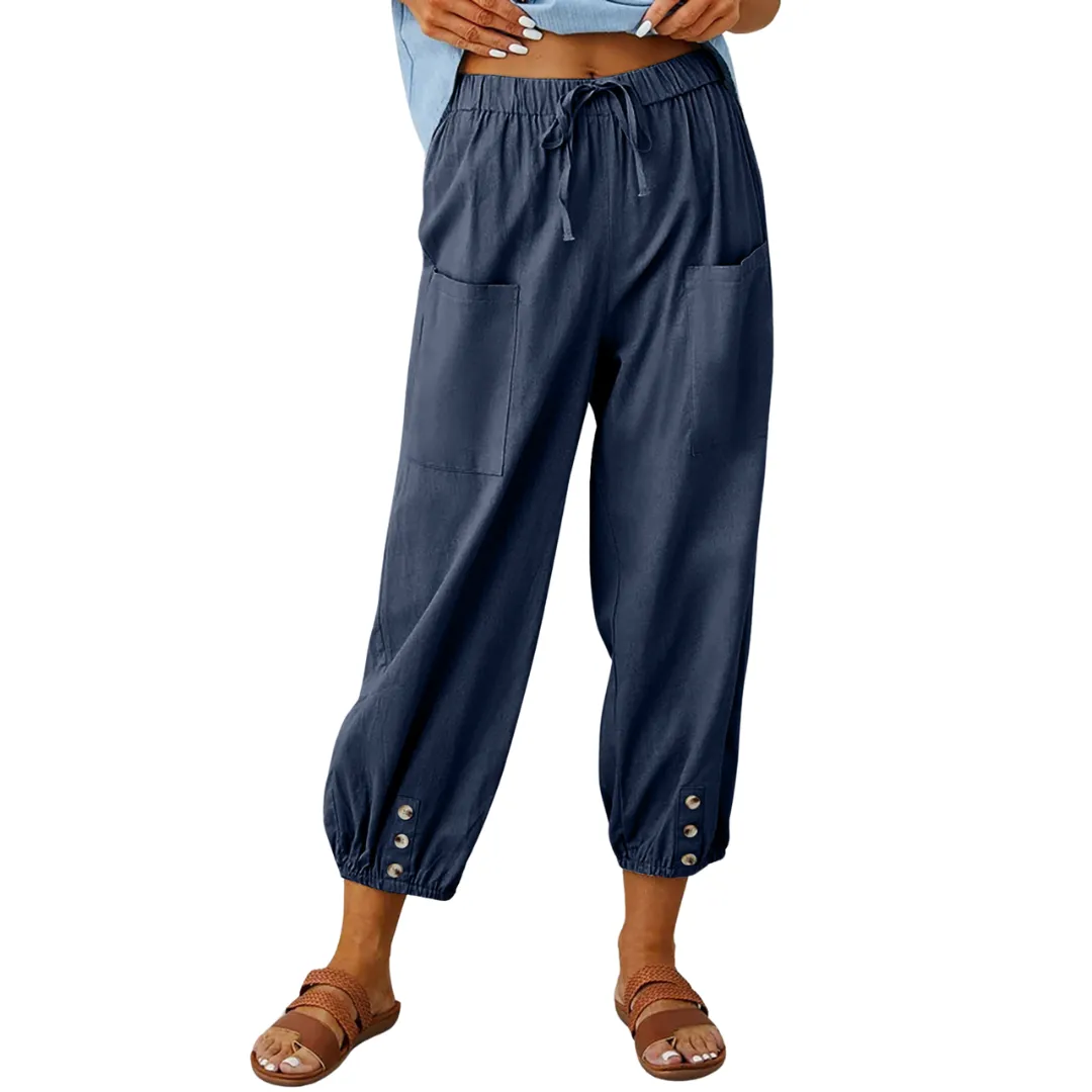 Milagros® | Chic Loose Linen Pants For Summer