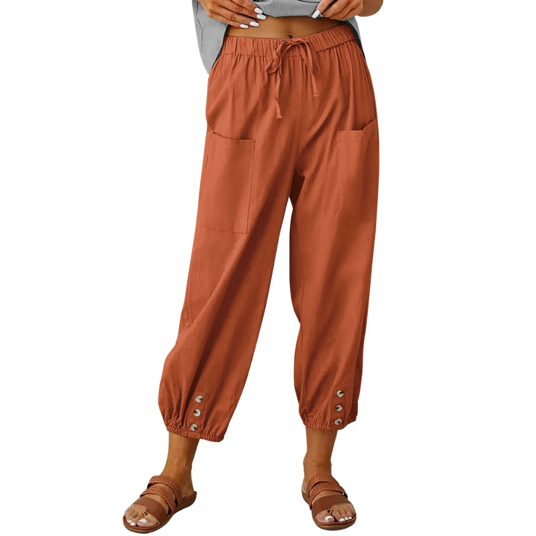 Milagros® | Chic Loose Linen Pants For Summer