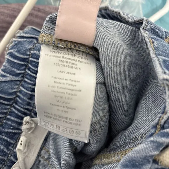 Mima Elastic Waist Jeans $235 Sz US 2