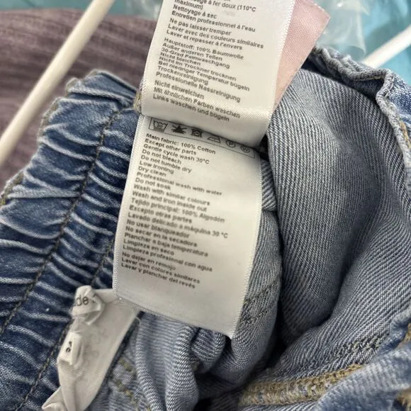 Mima Elastic Waist Jeans $235 Sz US 2