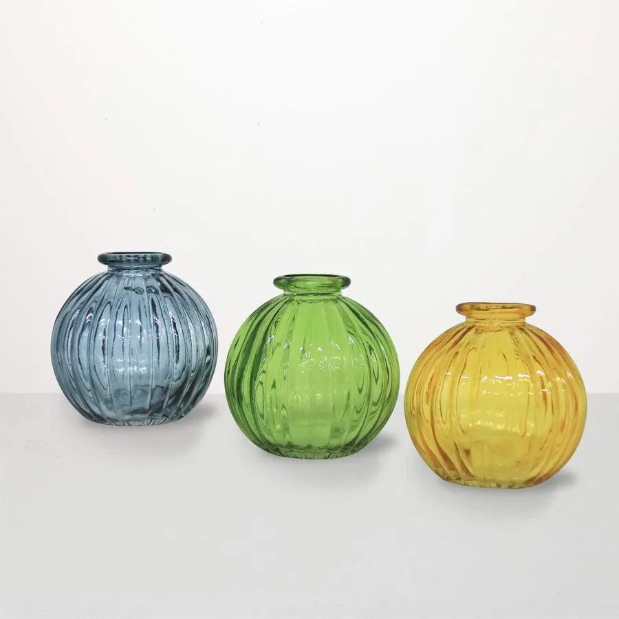 Mini Textured Ball Vases