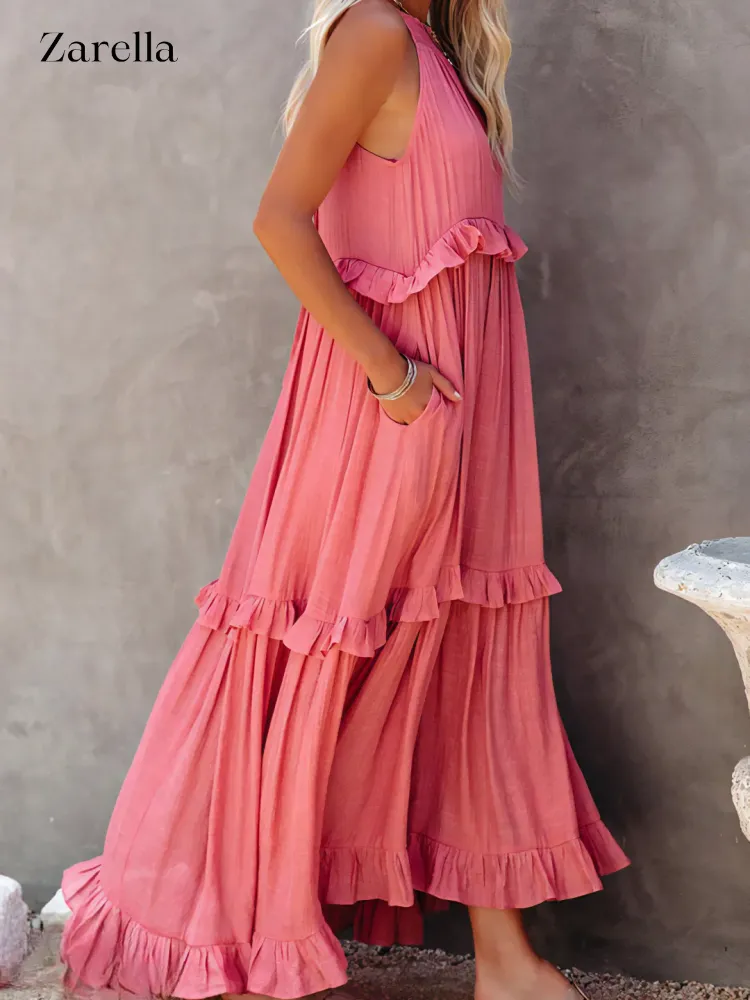 Miranda® | Casual, Loose Maxi Dress