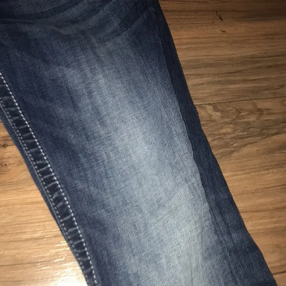 Miss me bedazzled mid rise easy boot jeans size 27