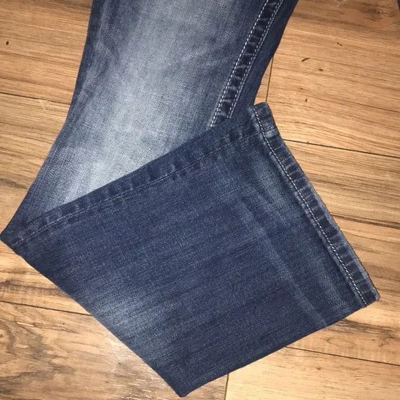 Miss me bedazzled mid rise easy boot jeans size 27
